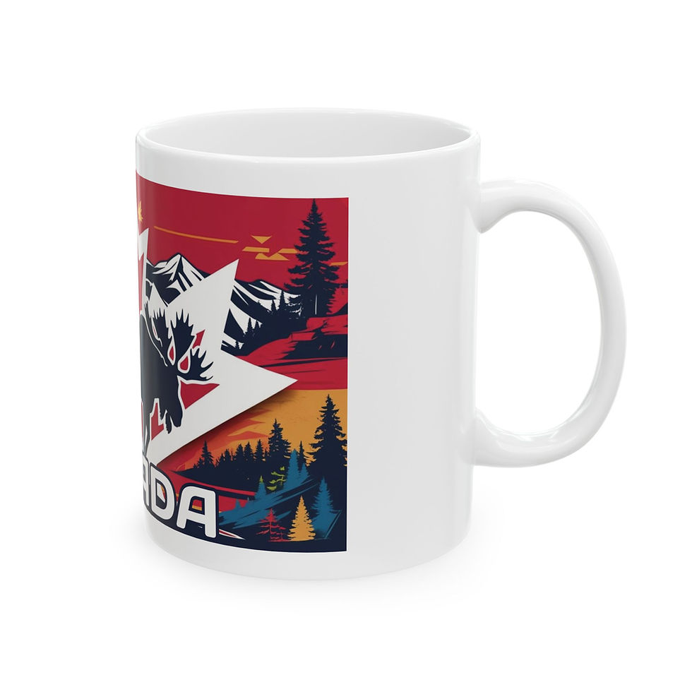 Thumbnail: Canada Ceramic Mug -  Coffee Cup