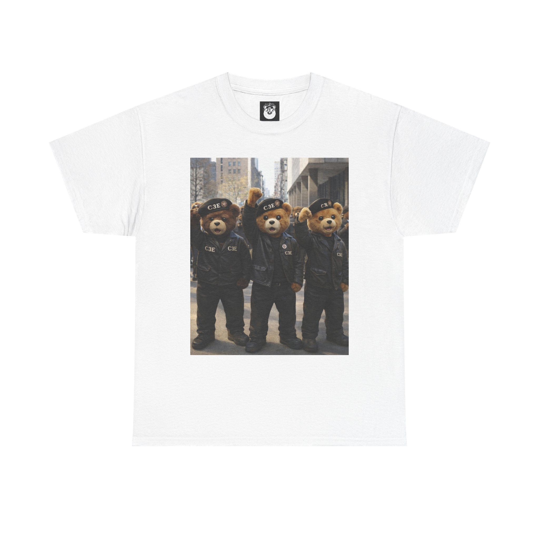 Biker Bear Graphic Tee — Urban Teddy Crew Streetwear T‑Shirt