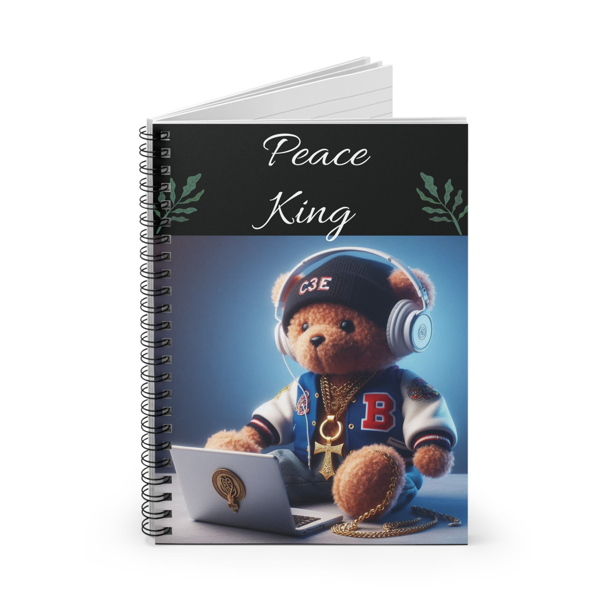 Spiral Notebook - A Kings Pad Ruled Line Journal
