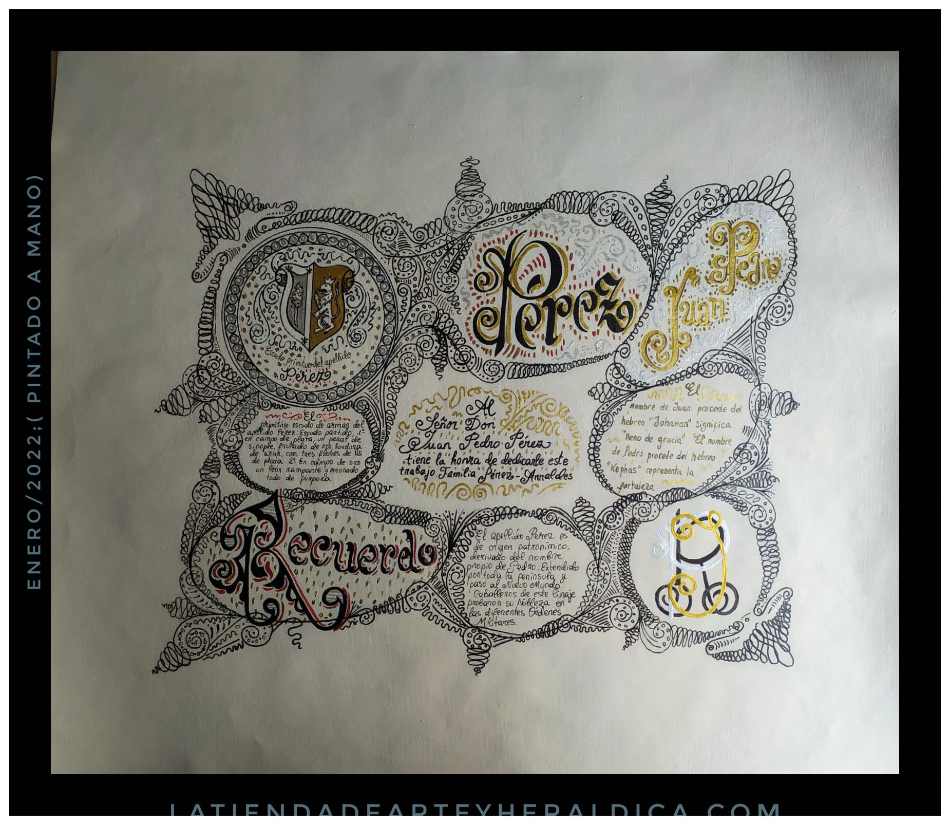 Pintado a mano modelo 10