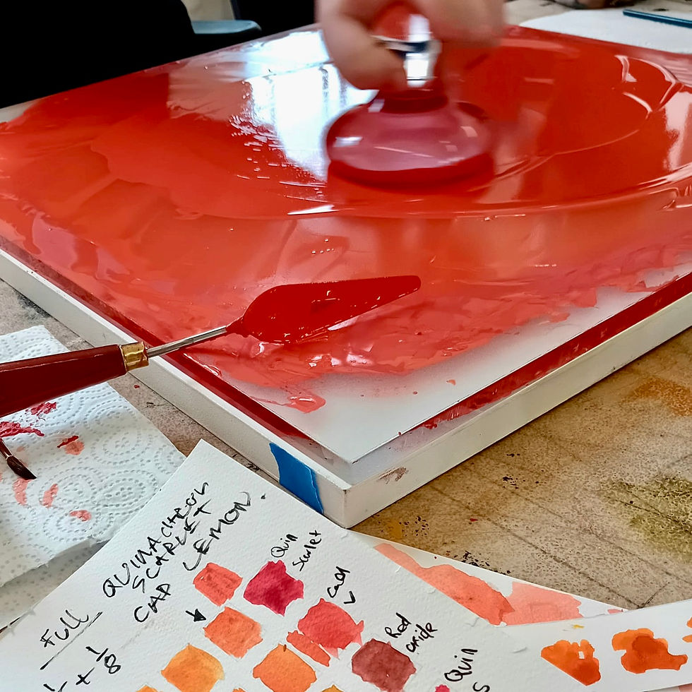Further Watercolour Paint Making