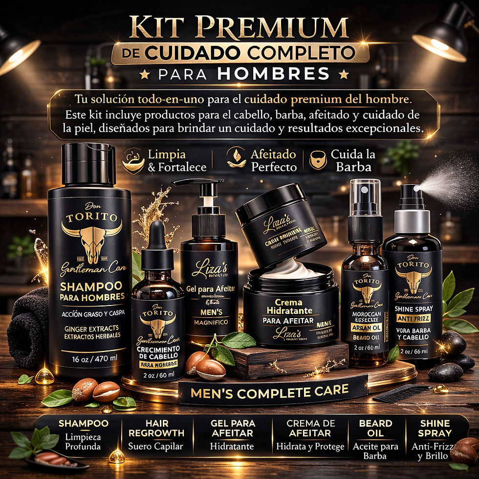 Thumbnail: Cuidado del cabello, rostro y barba para hombre