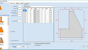 Gravity Walls and Pile Supported Abutments