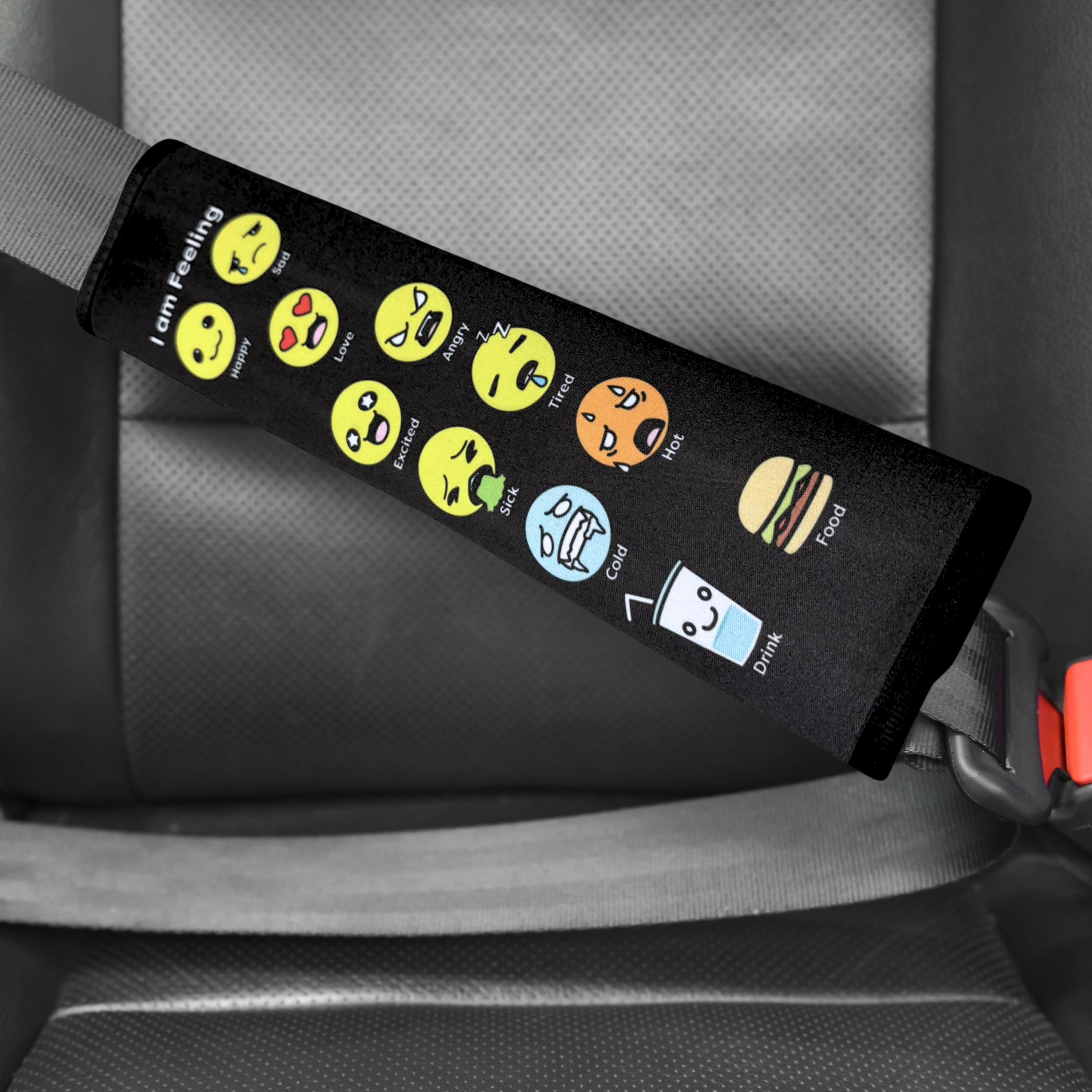 Emoji - Seat Belt Wrap