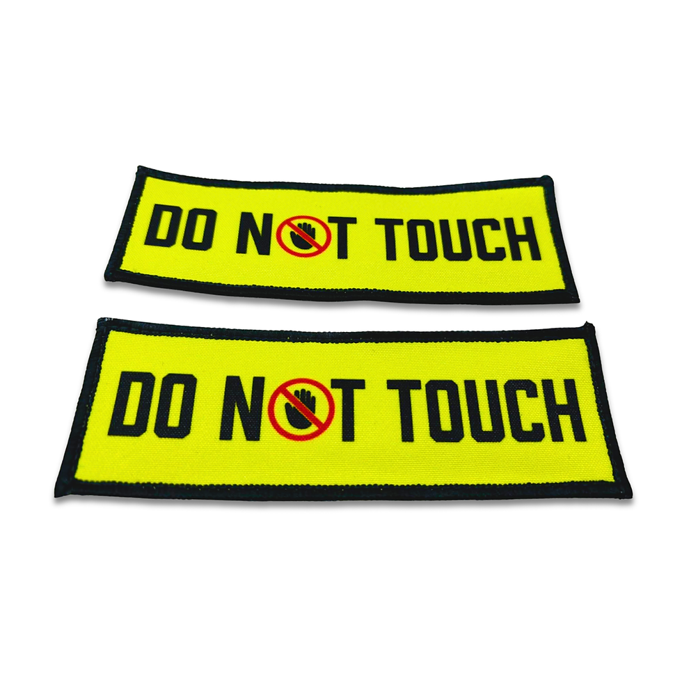Thumbnail: Do Not Touch - Awareness Patch