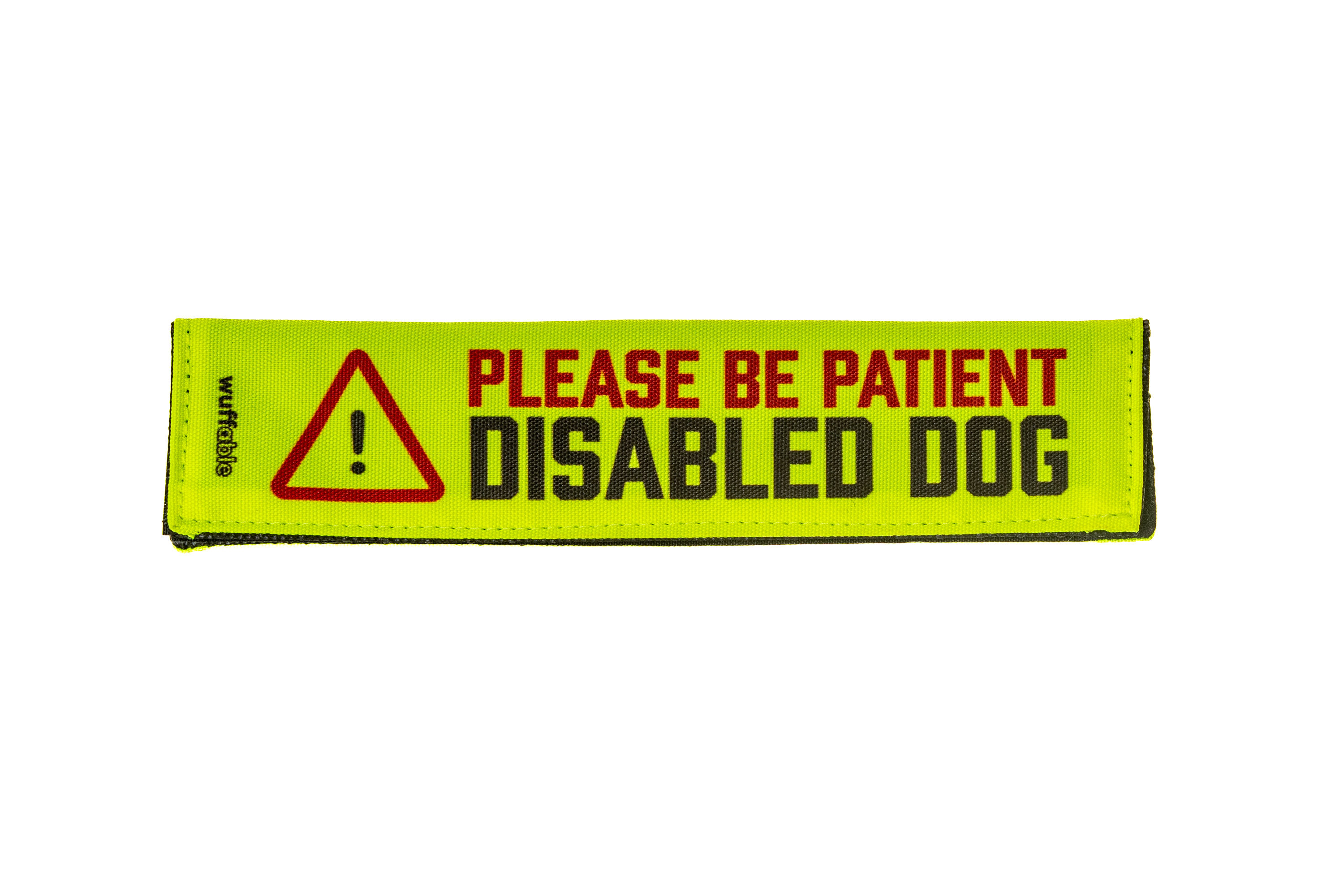 Disabled Dog - Please Be Patient - Awareness Lead Sleeve