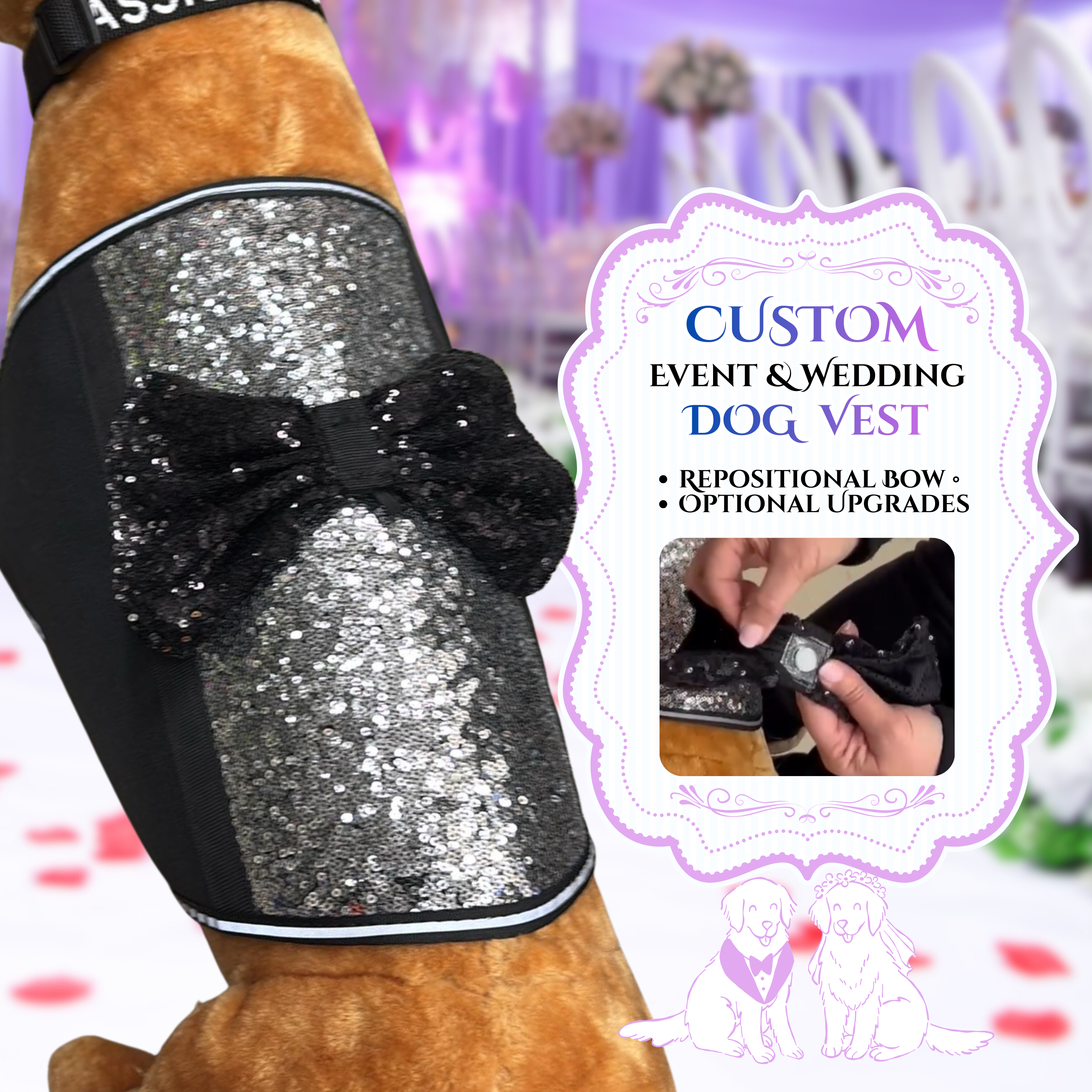 Custom 3D Dog 'Gown'