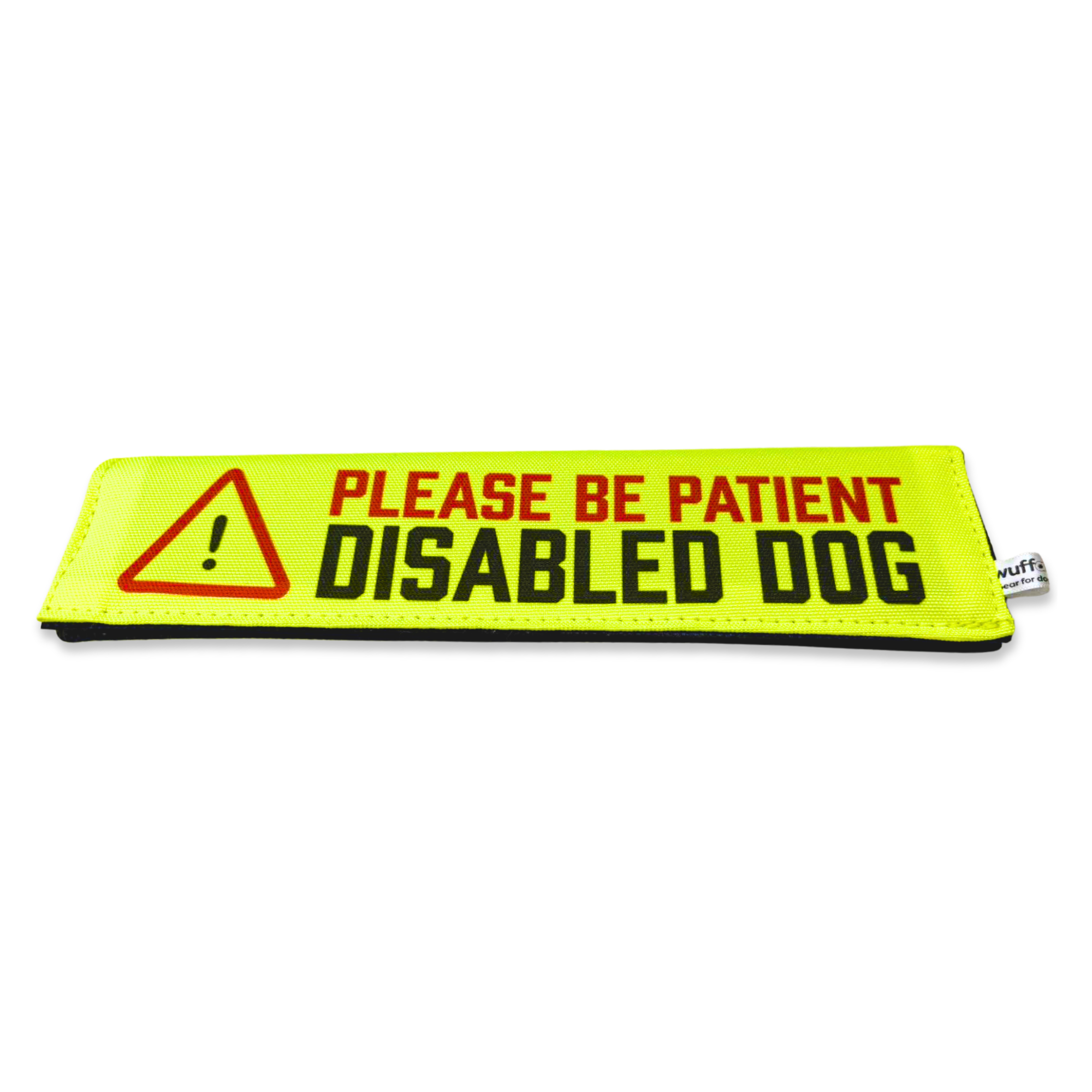 Disabled Dog - Please Be Patient - Awareness Lead Wrap