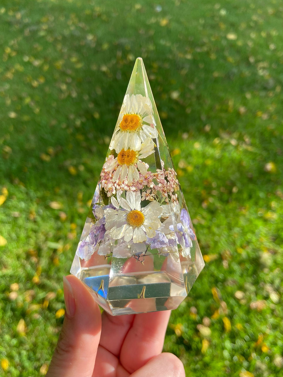 Thumbnail: Faceted Ring Holder 3.7”