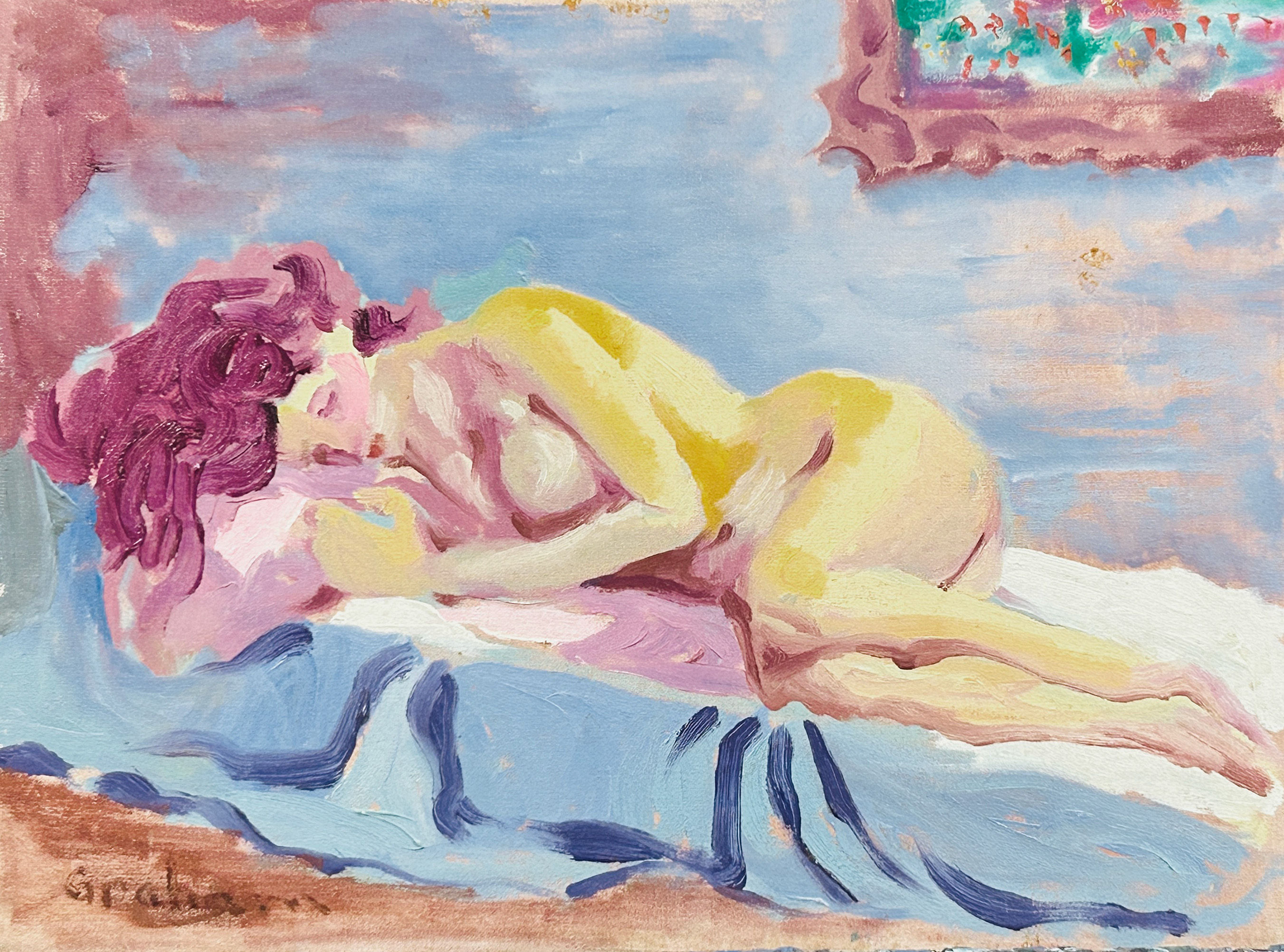 Nude on Matress