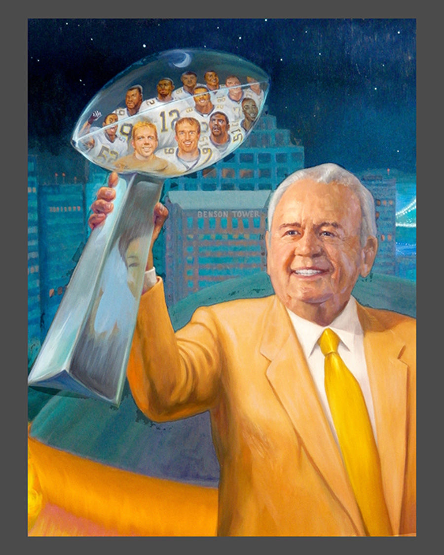 Large Oil Portrait