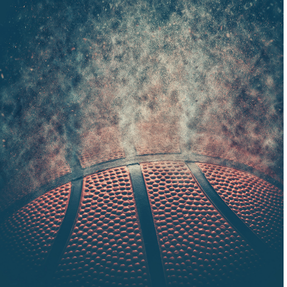 Smoking basketball