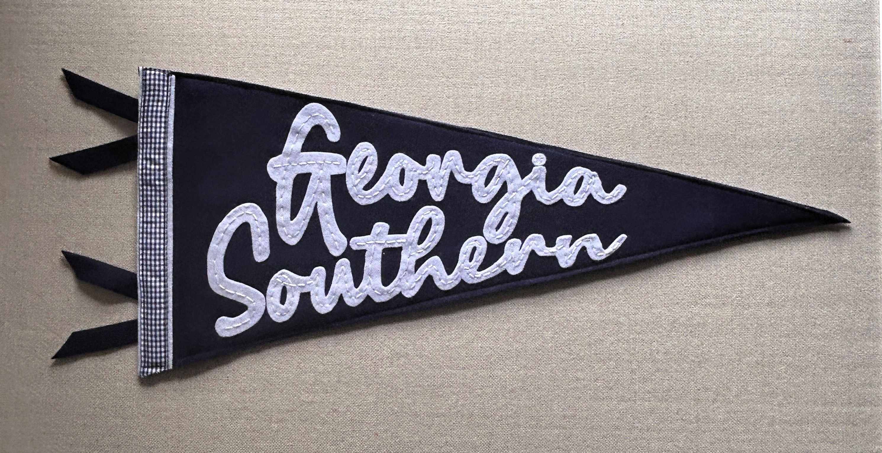 Georgia Southern Felt Pennant Flag