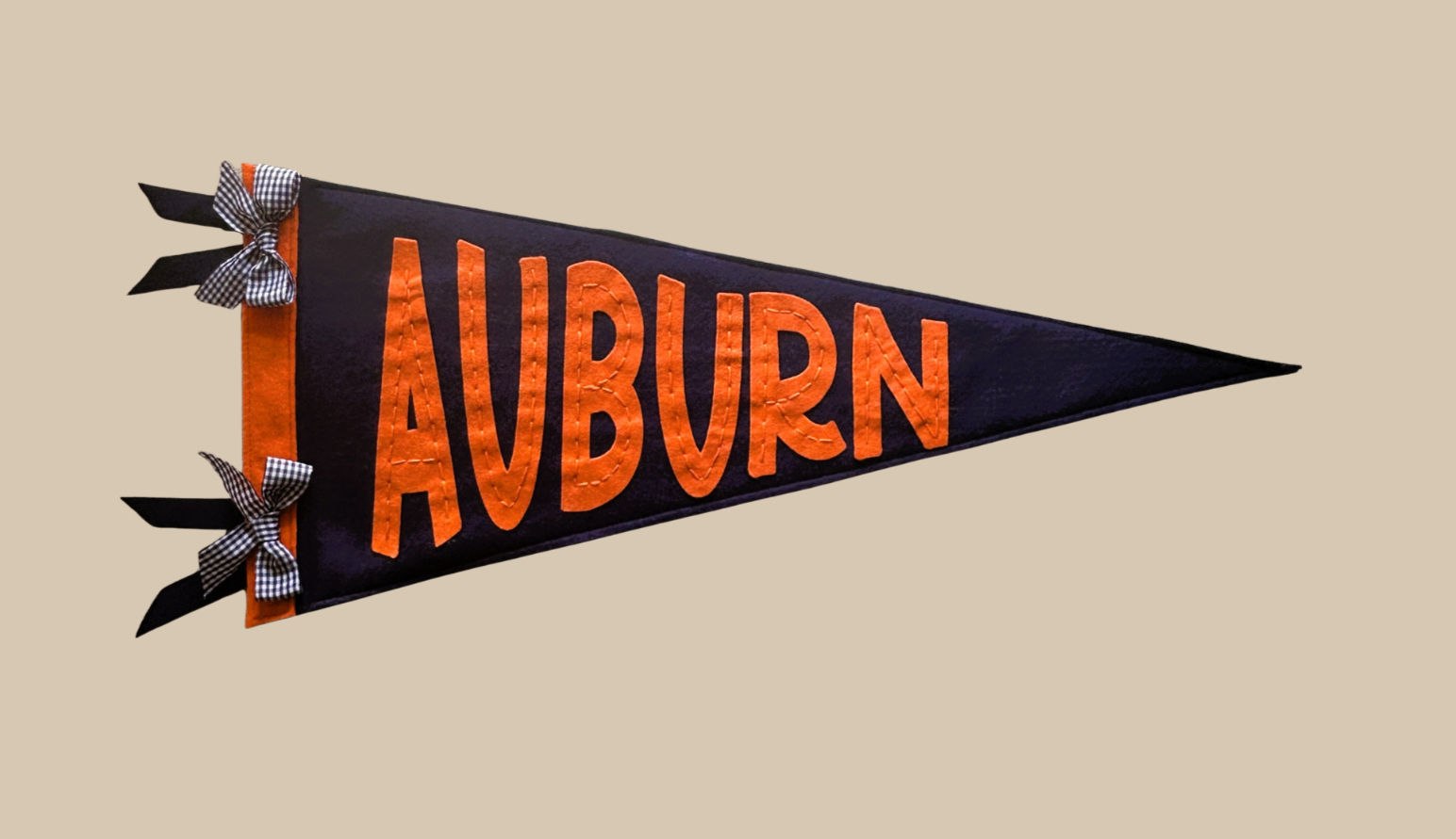Auburn Felt Pennant Flag