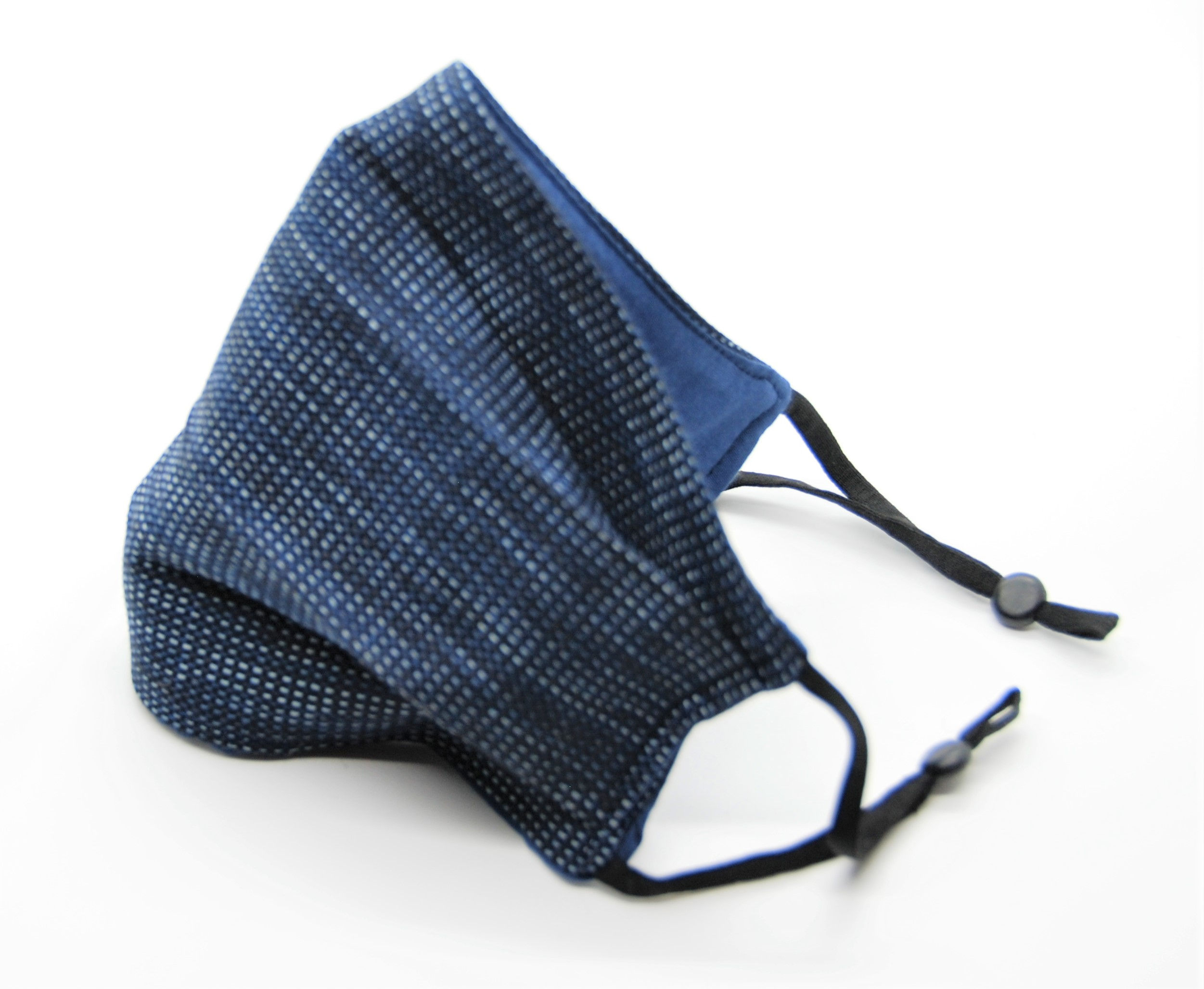 Navy Woven Facemask