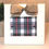 Thumbnail: White Plaid Plaid Picture Frame