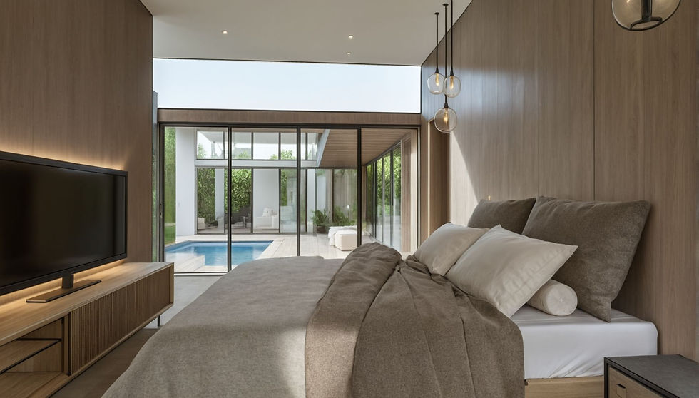 Miniatura: Planos Casa con Piscina