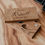 Thumbnail: Solid Timber Sliding Wedding Ring Box