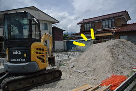 狛犬がわりに？