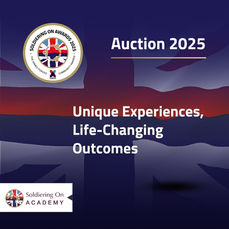 Donate an Auction Prize and Help Power the Soldiering On Academy