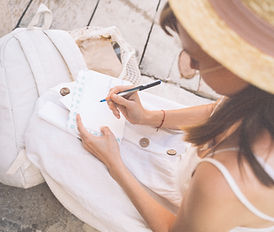 Person Journaling Wellness Journal