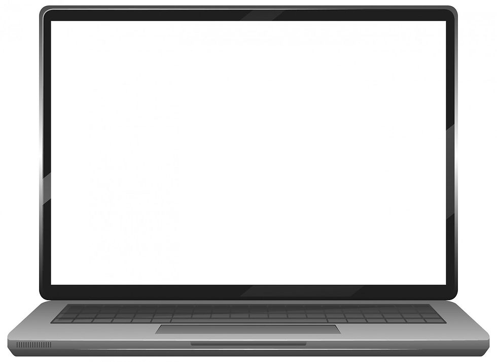 Laptop Vector Art