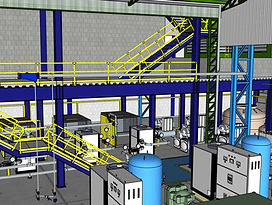 Revisão de rota de tubulação em modelo 3D