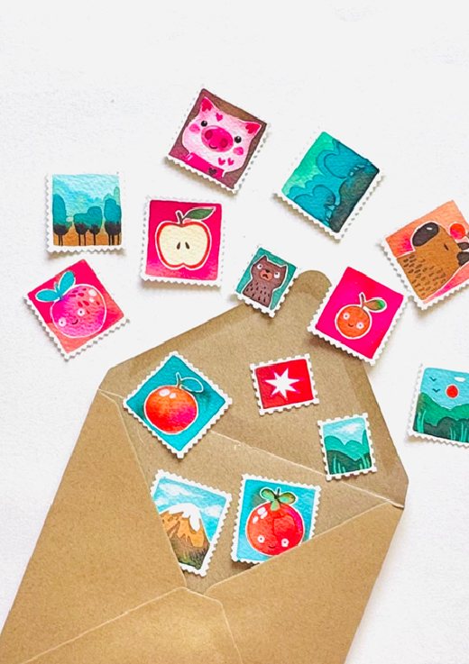 timbres colores