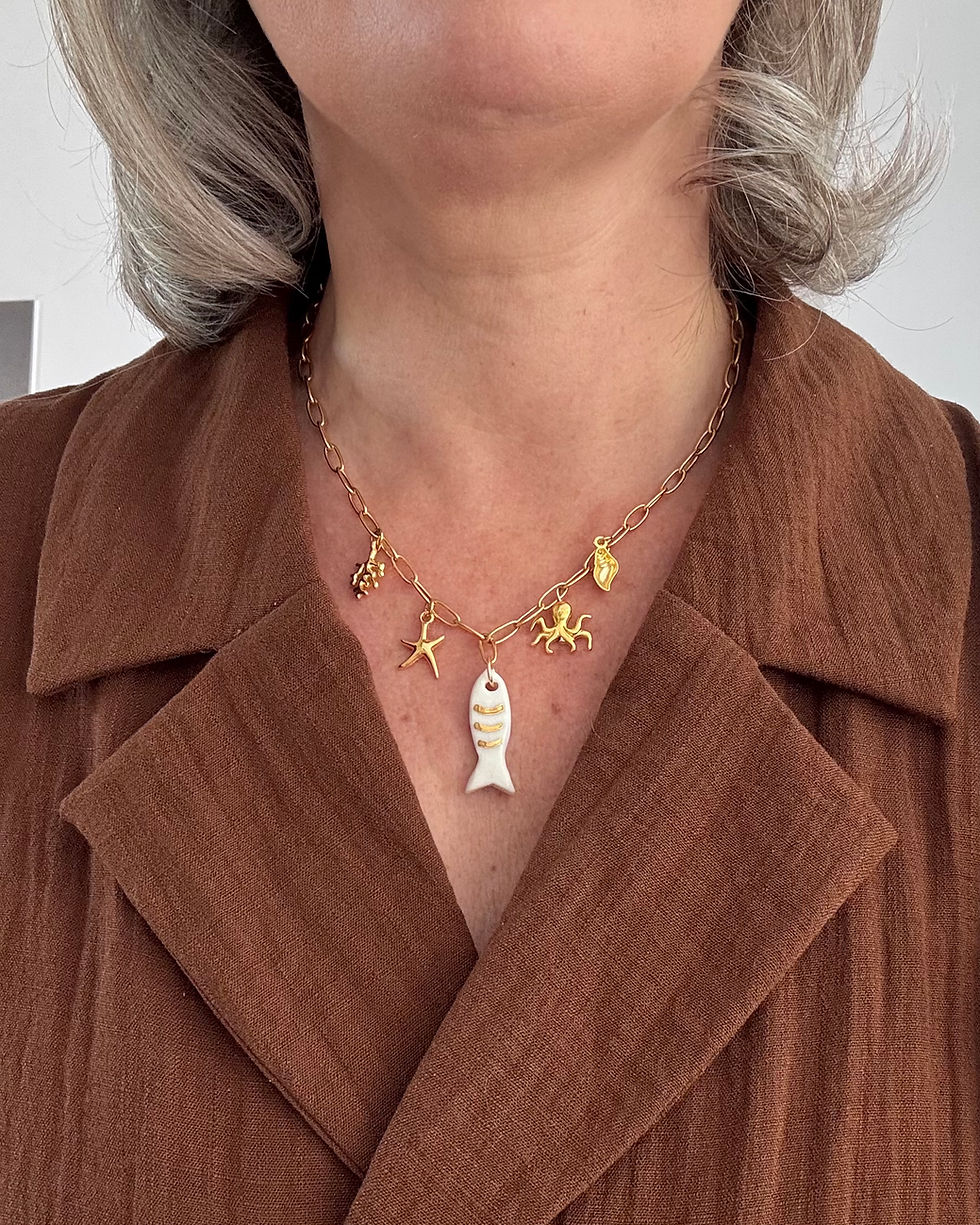 Miniature : Collier Santorin