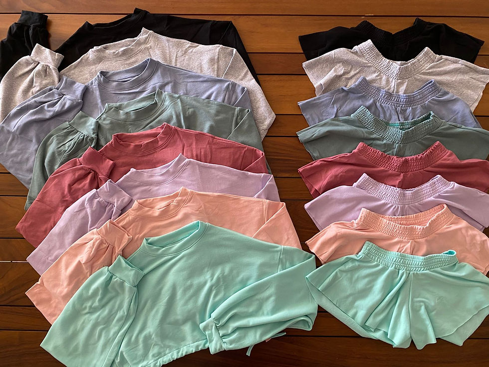 Miniatura: Set  de 2 piezas Buzo y short estilo falda