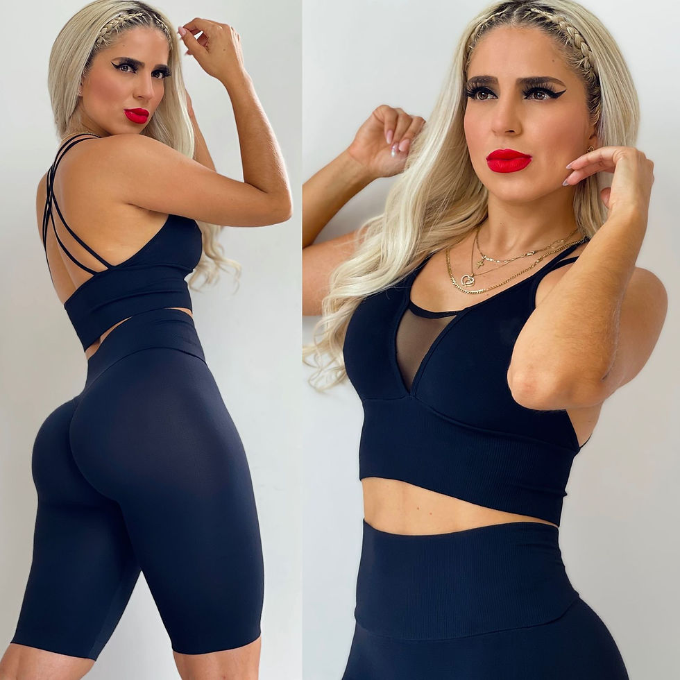 Miniatura: Short largo y Top