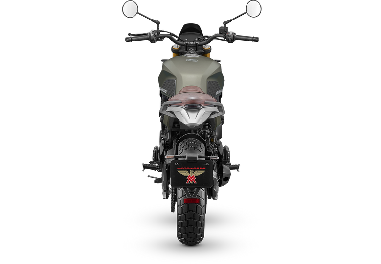 Seiemmezzo SCR verde navy green moto morini png