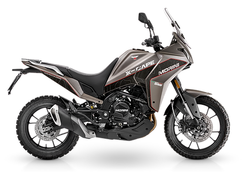 moto morini x cape 650 cinza