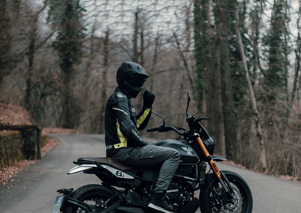 Painel Seiemmezzo SCR verde navy green moto morini png