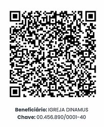 QR Code do Pix para ofertas e dízimos da Igreja Dínamus em Santo André.