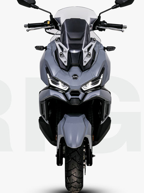 Moto Dafra ADX 150 SYM cinza 