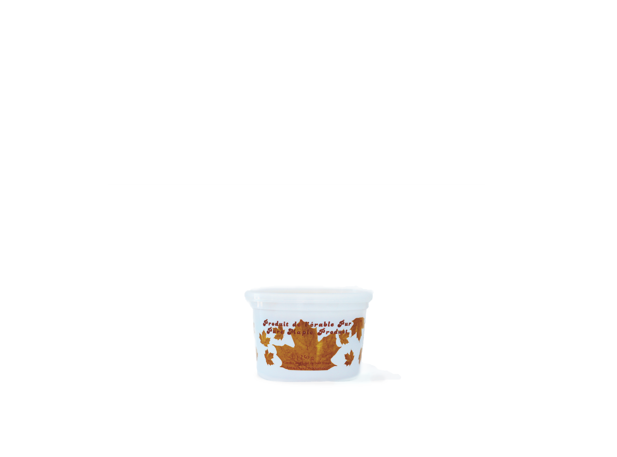 BEURRE D'ÉRABLE PUR - pot de 250g