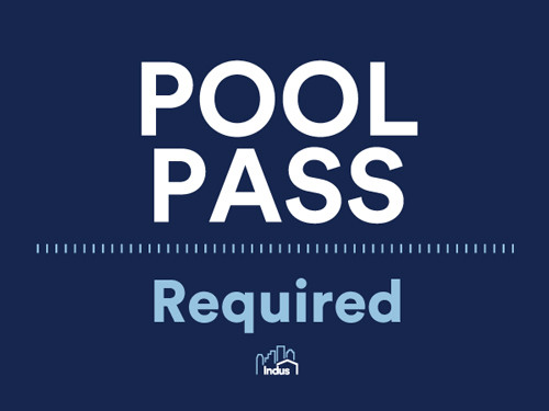 Local Pool Pass Pool Pass | Indus Communities