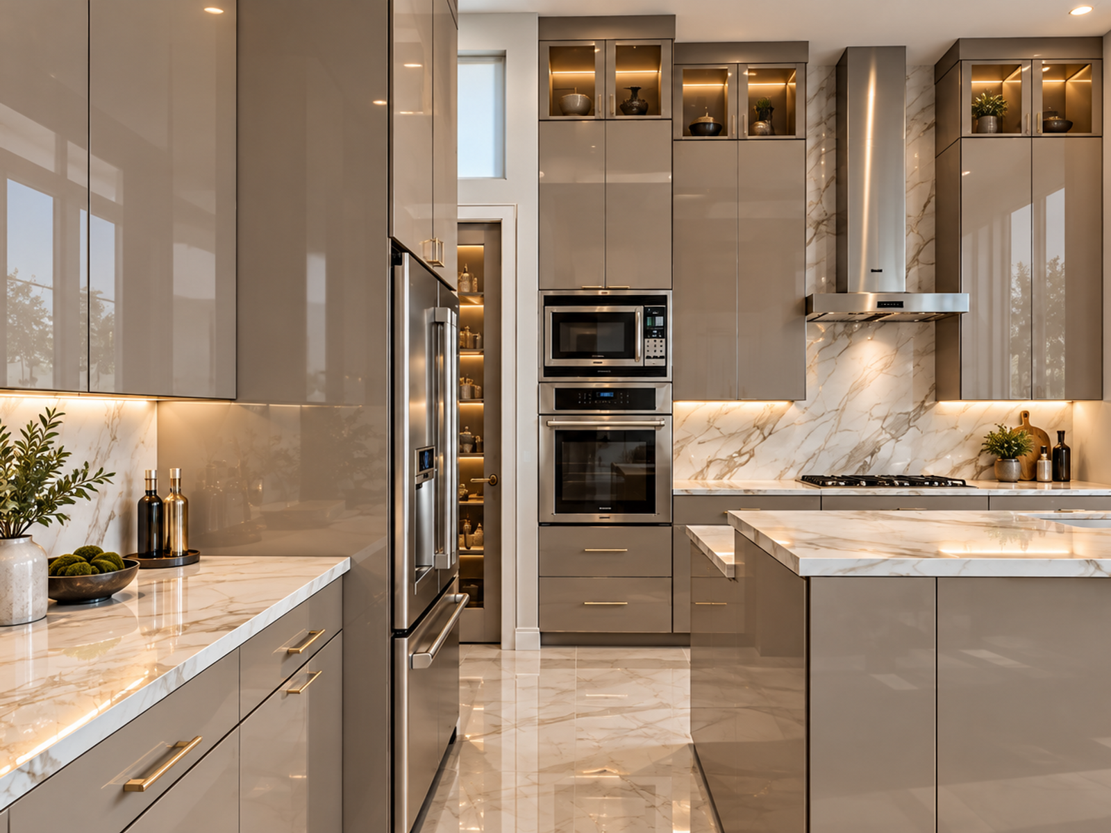 Villa Bellavita — kitchen cabinetry and island