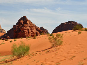 À la recherche d'un nouvel itinéraire dans le désert du Wadi Rum