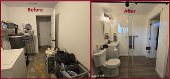 Former Laundry, New Master Bath