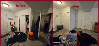 Modified Closet With En-Suite Master Bath Access