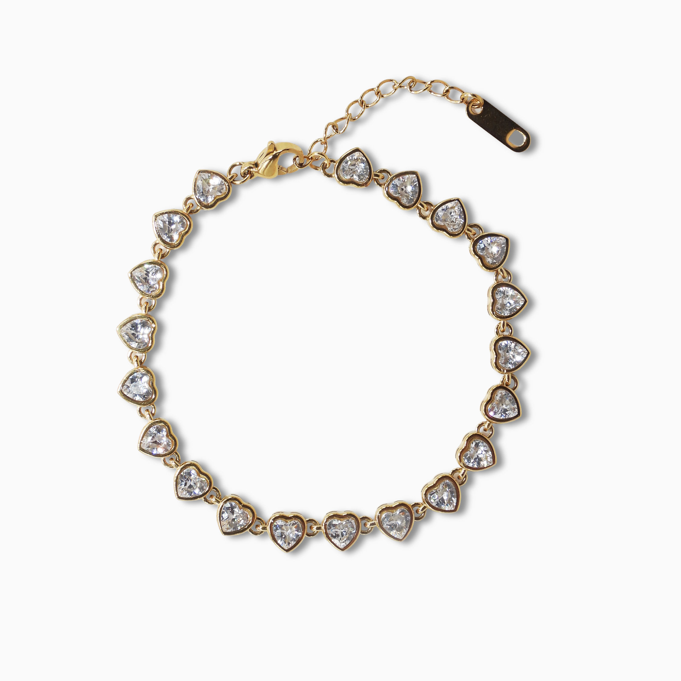 White Lovestruck Bracelet