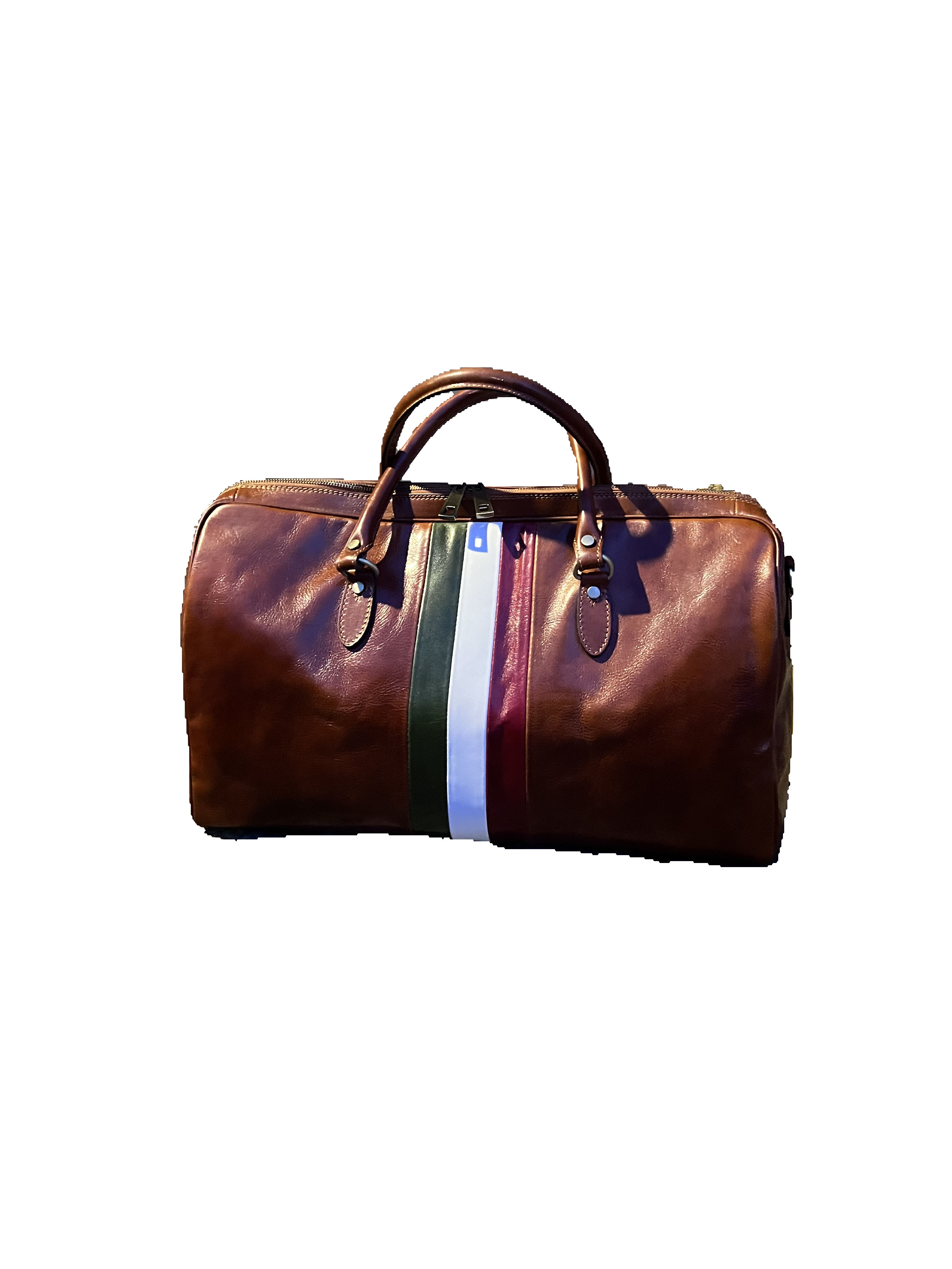 Italian Leather Duffle Bag