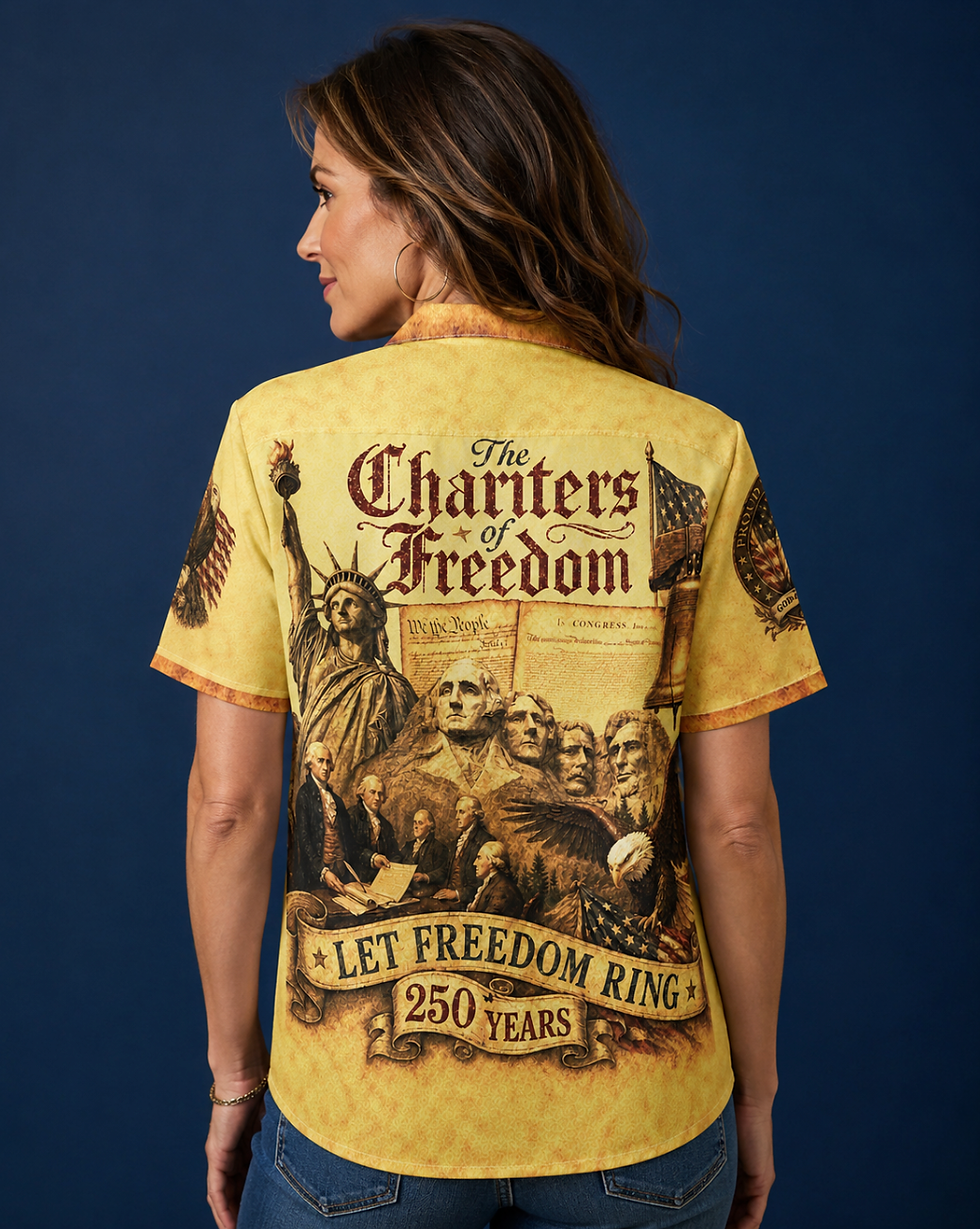 Thumbnail: WE THE PEOPLE - Unisex button shirt