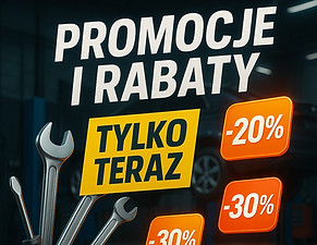 Promocje i rabaty oferowane w warsztacie