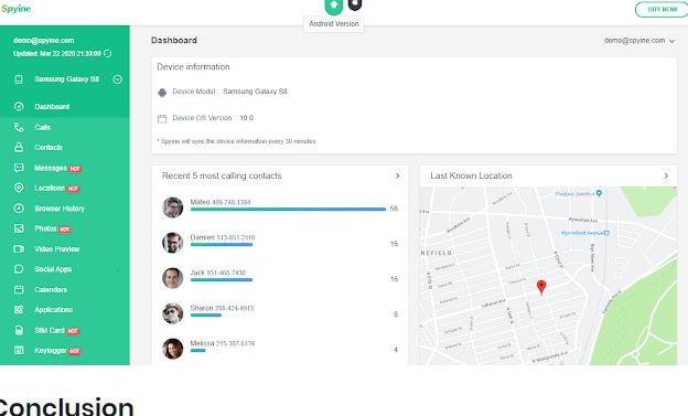 spyine-dashboard