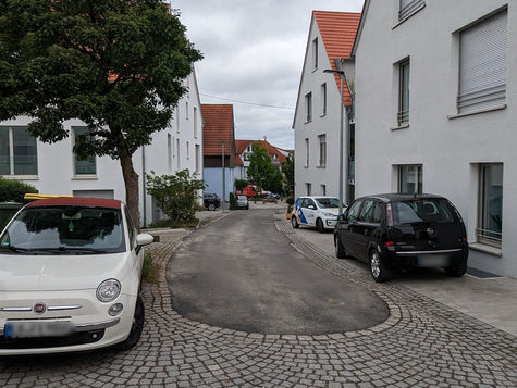 Straßenbelag in der Römerstraße erneuert