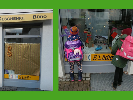 Adventsfenster in Kooperation mit s`Lädle