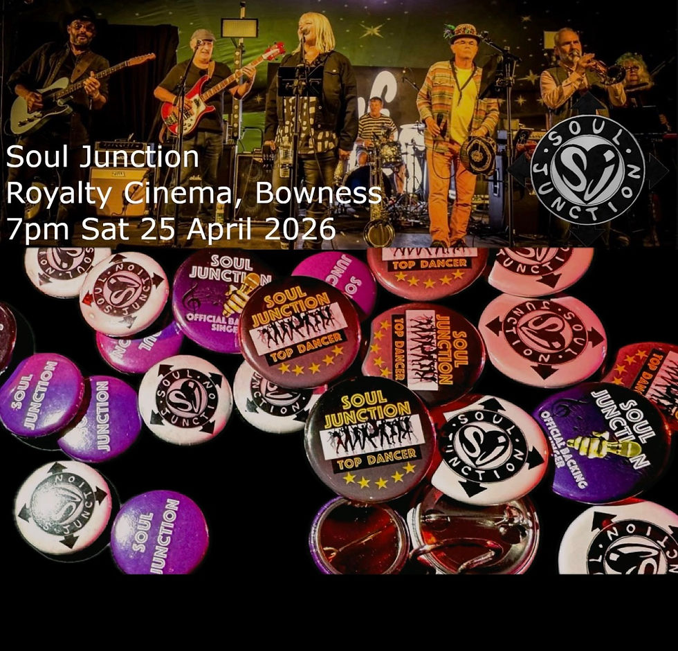 SJ plays the Royalty Cinema, Bowness on Windermere